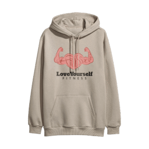 Men’s Performance Hoodie – Beige